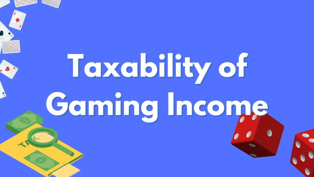 Taxability of Gaming Income in Fastwin login 